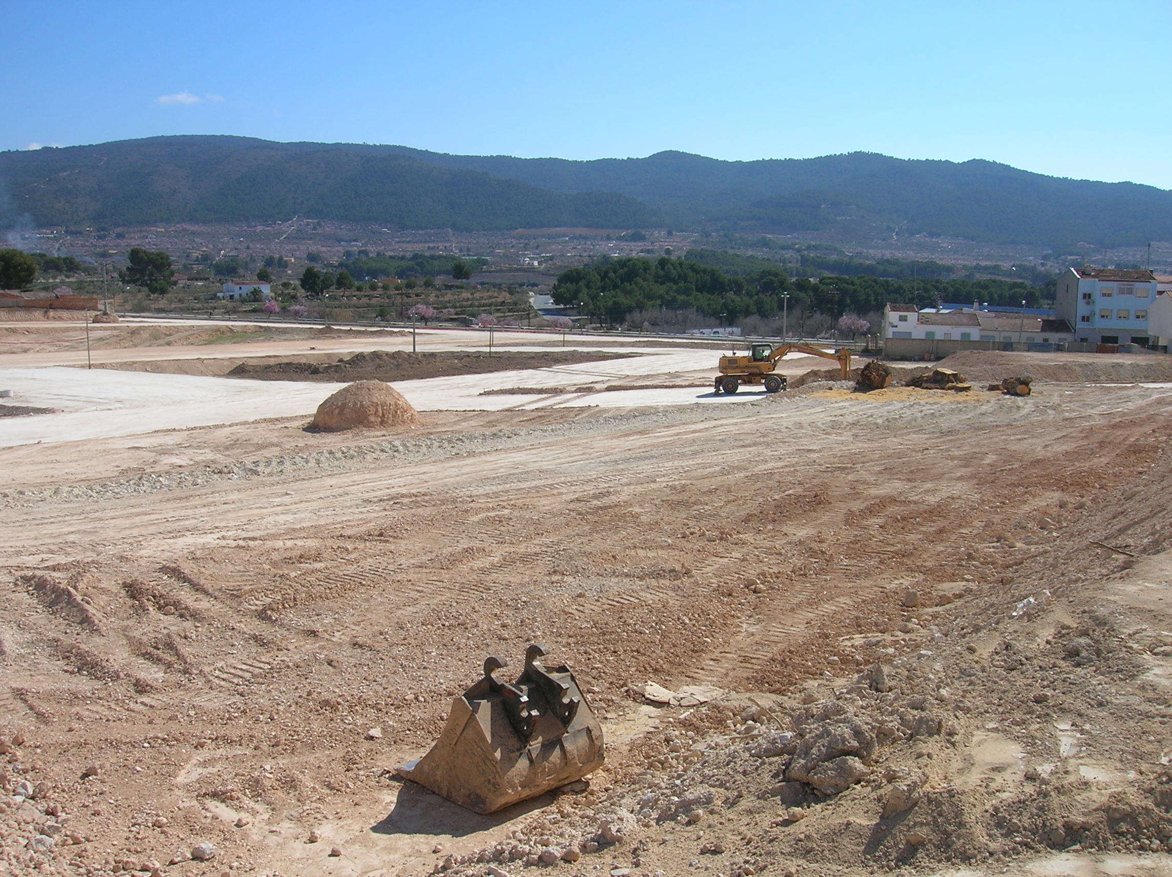 Movimiento de tierras para obras de urbanización