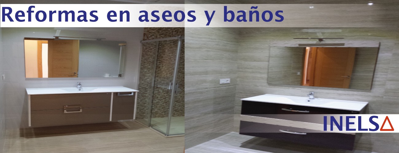 Empresa de Reformas y obras en baños y aseos en casas y viviendas en la Provincia de Alicante