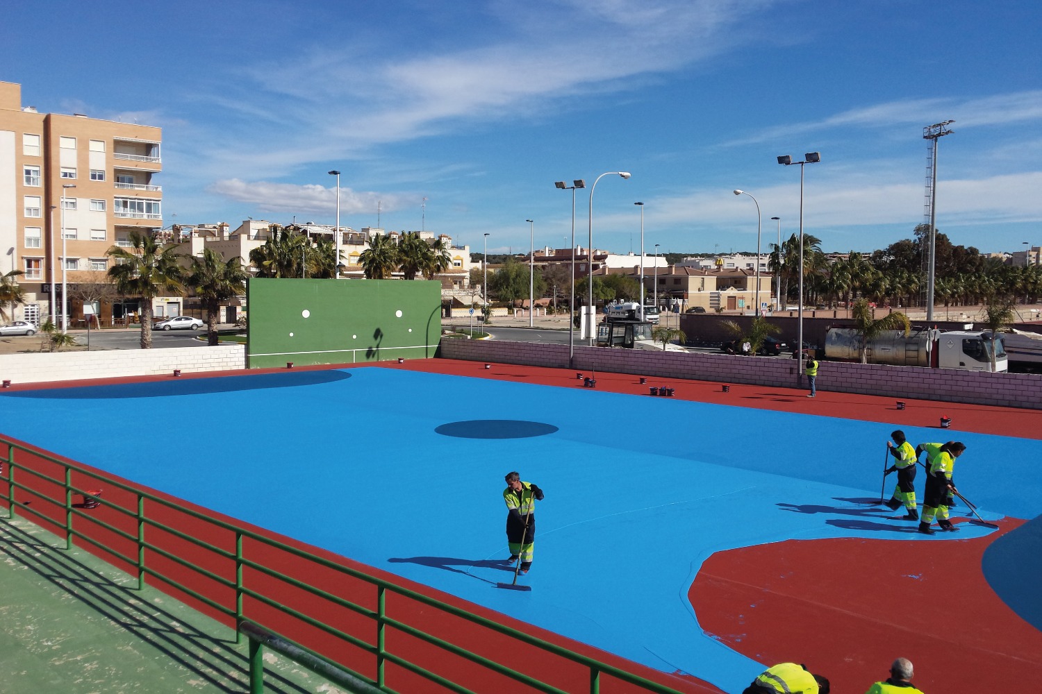 Construccion de Pista deportiva precio en Alicante